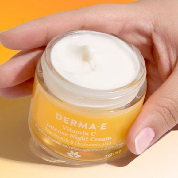 Derma-E Vitamin C Intense Night Cream, Full Size at 2 oz. New with Box! - Picture 3 of 16